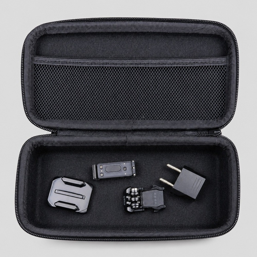 GoPro‎ Black Compact Carrying Case with Mounting Accessories and Wall Adapter